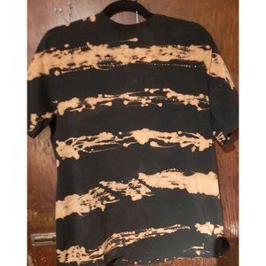 Tye Dye Shirt Stripes Sized L